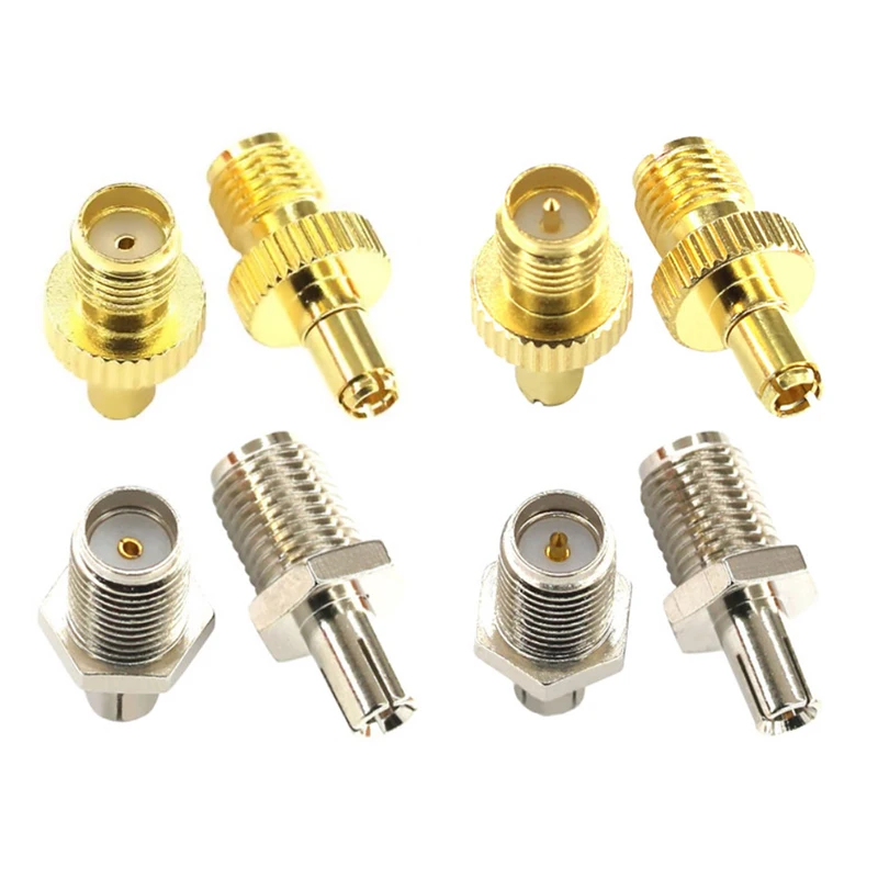 1Pcs SMA To TS9 RF Coaxial Adapter SMA Female Jack To TS9 Male Plug Silver Nickel Plated TS9 Wifi Antenna 3G 4G Antenna