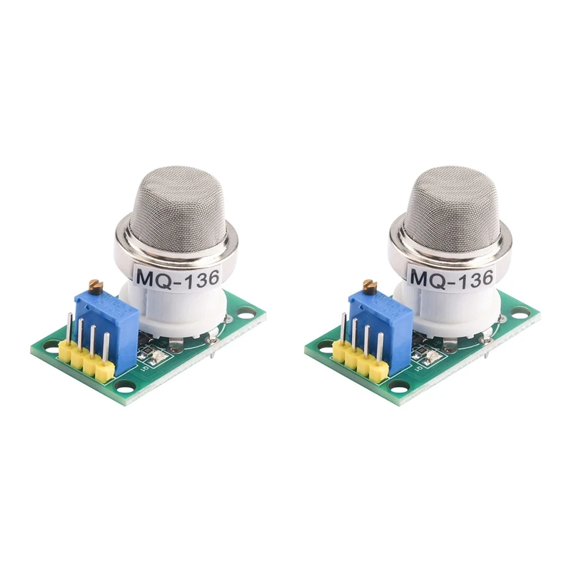 

2X MQ136 Hydrogen Sulfide Gas Sensor Module H2S Gas Detection Sensor Module High Sensitivity Sensor Module