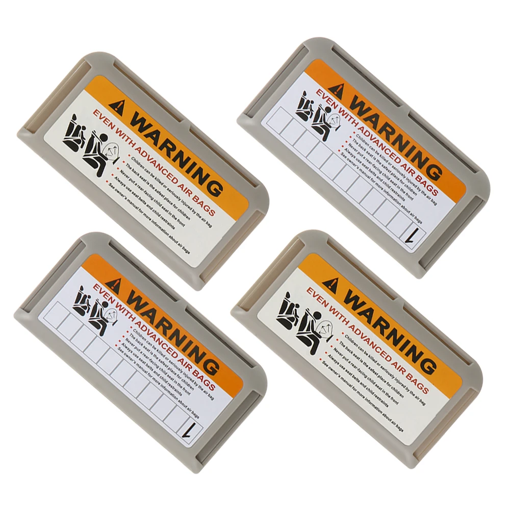 

4pcs Card Holder Visor ganizer ABS Storage for Fuel Parking Cards Car Accessories Auto Visor Case Car ganizers Storage