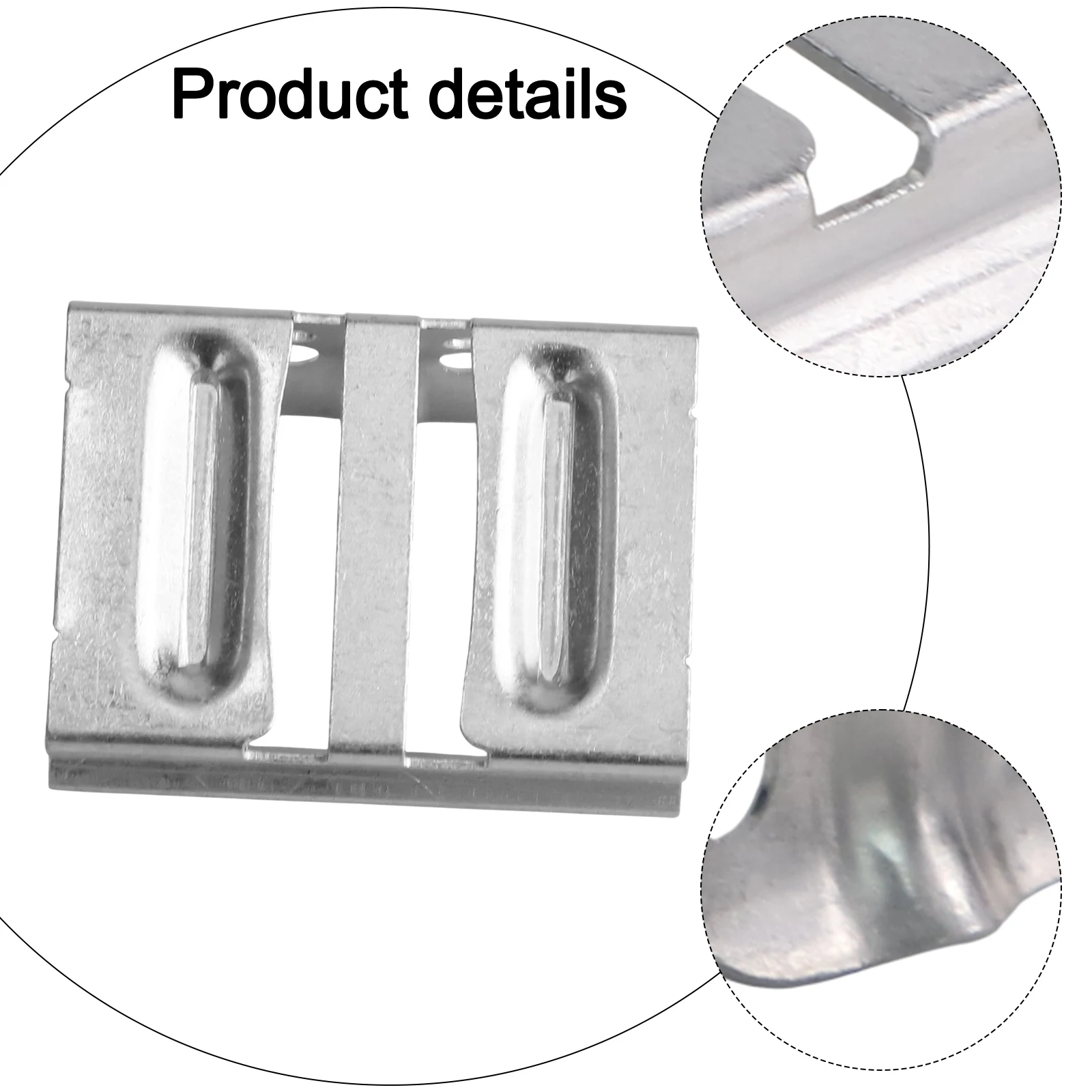Mud Drainage Buckle Aluminum Alloy Clip Enhanced Stability Features Secure Installation Fit Versatile Application Solutions