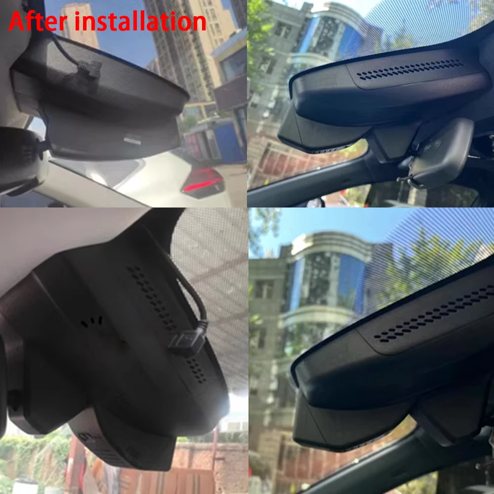 ZJCGO 4K 2160P Carro DVR Dash Cam Câmera Gravador de Vídeo Plug and Play para Ford Territory Equator Sport CX756 2021 2022 2023 2024