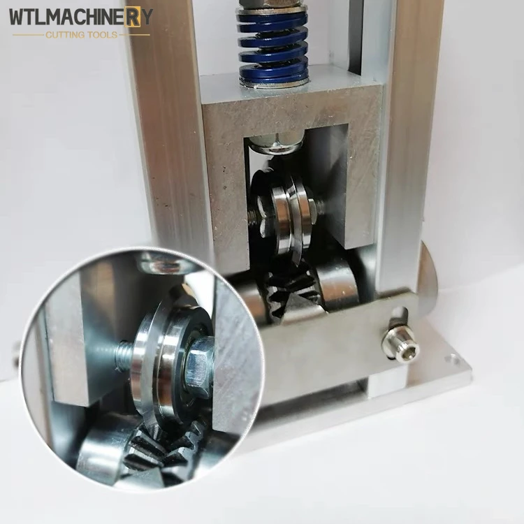 Imagem -05 - Hss Copper Wire Stripper Machine Lâminas de Corte Cabo Manaul Elétrico Acessórios do Cortador Lâmina de Rolamento 39x8x11 mm 1pc