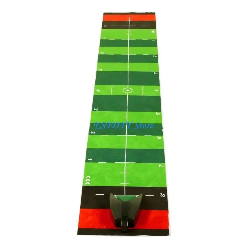 G6DE Golf Putting Green Accessorio per golf Tappetino per golf Tappetino per pratica da golf per interni, Tappetino per golf per