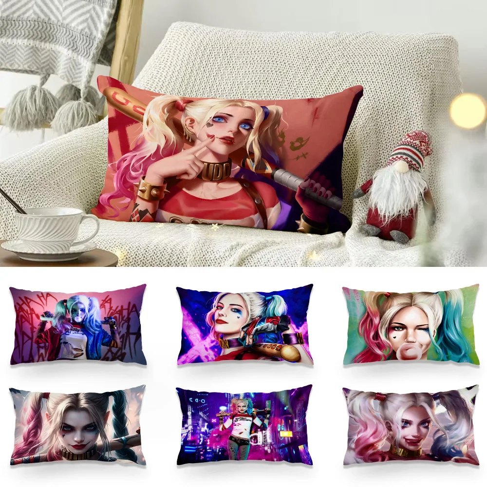 Actors H-HarleyS Double-sided Printing Rectangle Pillow Case Bedside Pillowcase Sofa Cushion Q-Quinns Cover Room Home Decoration