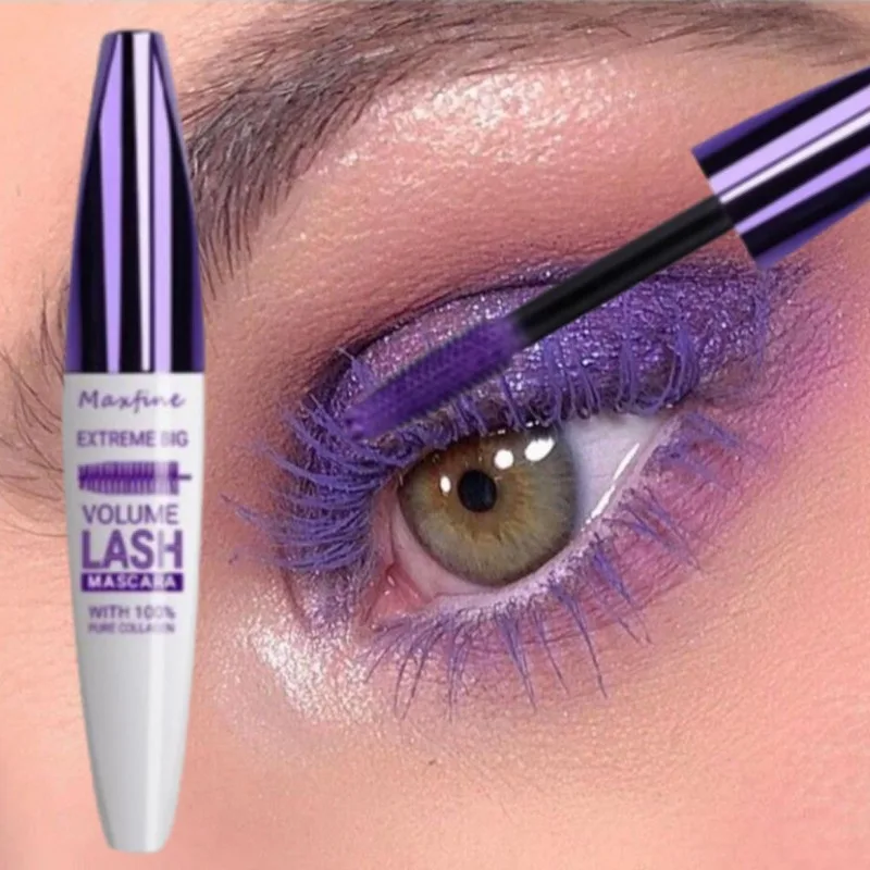 1PC 8D Fibra di seta Mascara per ciglia Impermeabile a lunga durata Trucco per ciglia a prova di sbavature