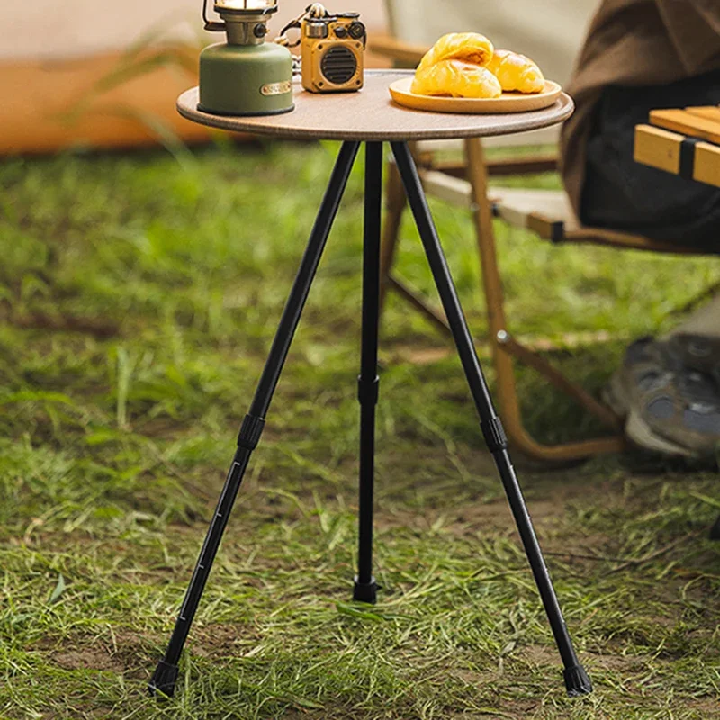 Mesa de Camping para turismo, portátil, ligero, lado limpio, mesa sedentaria, café, viaje, terraza, trabajo, muebles relajados para exteriores