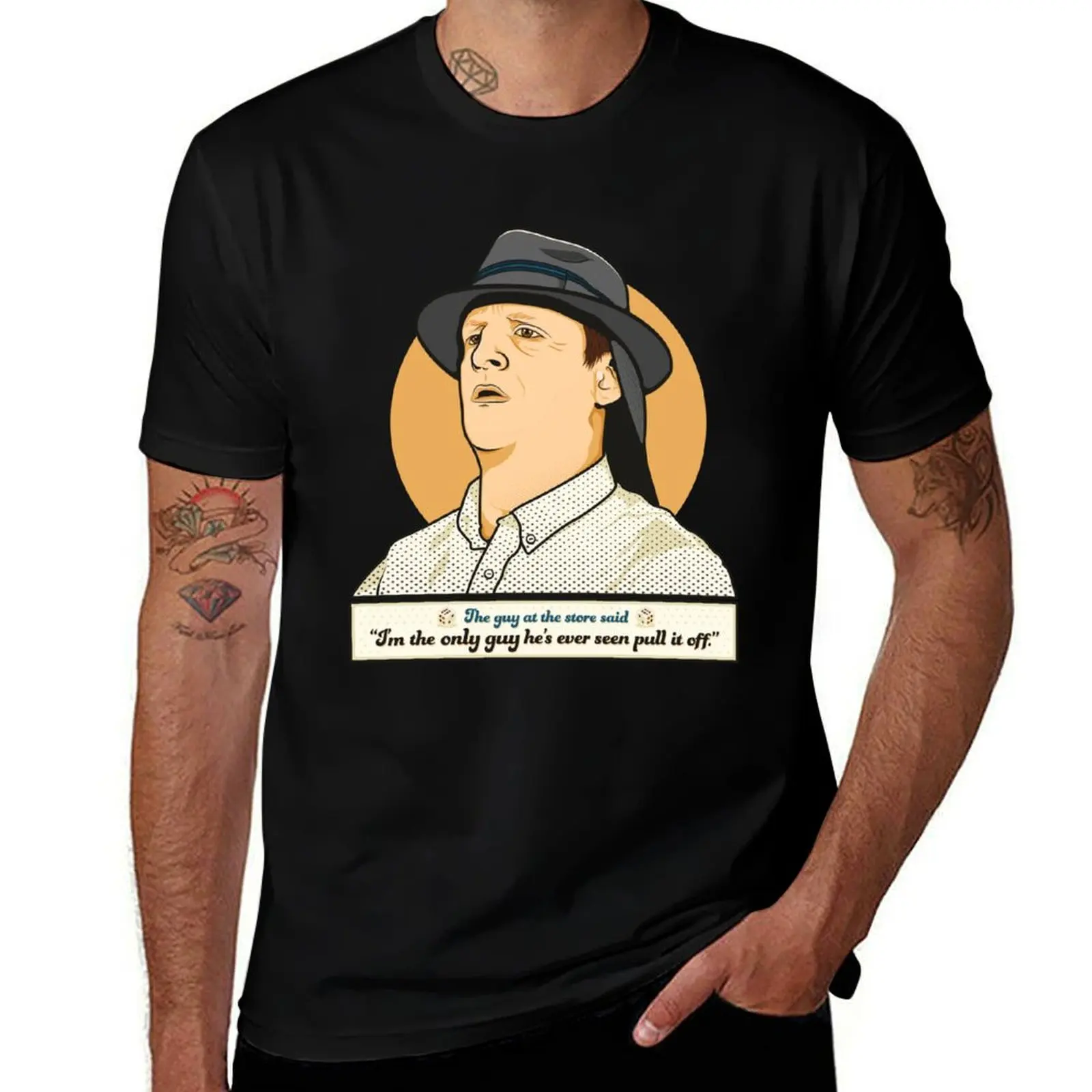 Brian's Hat ITYSL T-Shirt Soft Casual Short Sleeve Cotton Tee T-Shirt