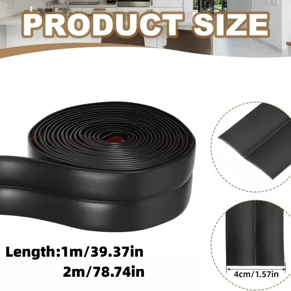 1PC Self Adhesive Wall Corner Guard Edge Protector Flexible Peel and Stick Molding Trim for Ceiling Countertop ﻿