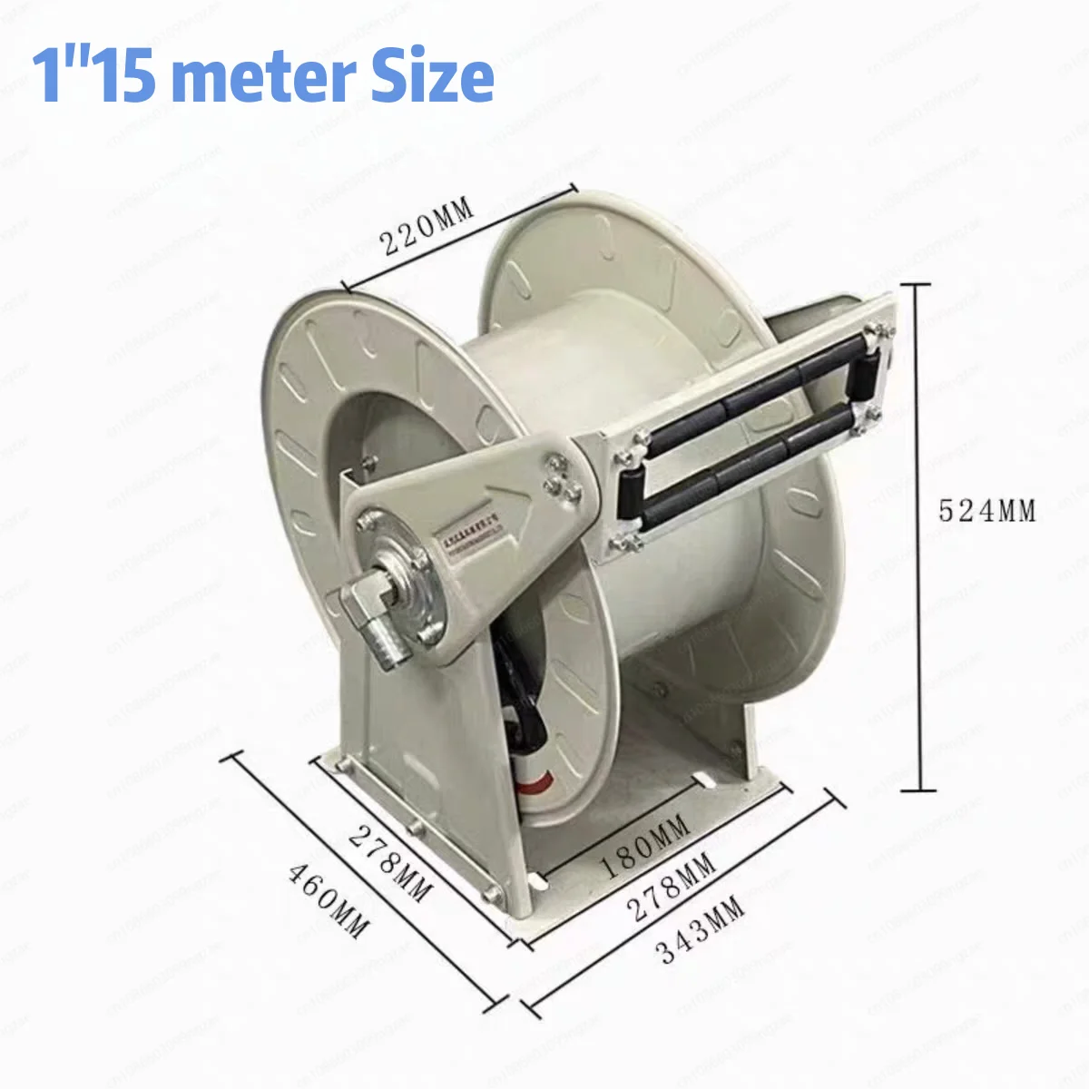 Tanker Reel Automatic Retractable Pipe Reel 6 minutes 1 inch 1.5 inch Car 10 meters 15 meters 20 meters
