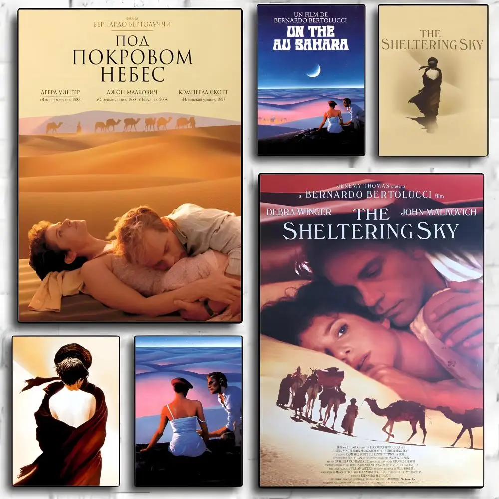 Literary film The Sheltering Sky Poster HD art sticky wall waterproof home living room bedroom bar aesthetic decoration