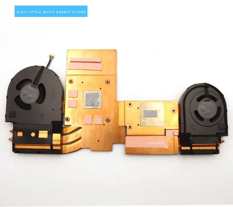 

Вентилятор охлаждения с терморадиатором для Lenovo ThinkPad P16 Gen 1, 5H41B77321