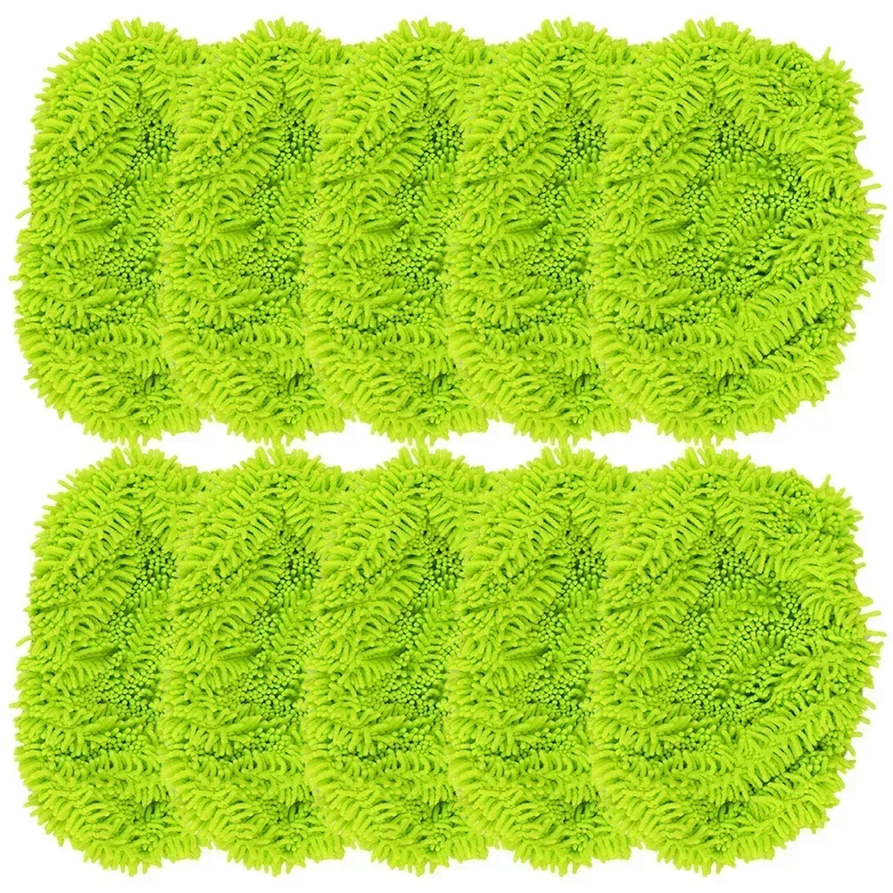 Washable Reusable Microfiber Mop Pads Dry And Wet Refill For For Sweeper Kitchen Mop Sweeper Broom Clean Tools