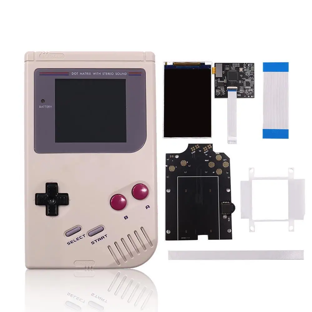 Original Highlight Backlit GB Thick Machine Non Gba Gbp Gbc Gbl Game Console