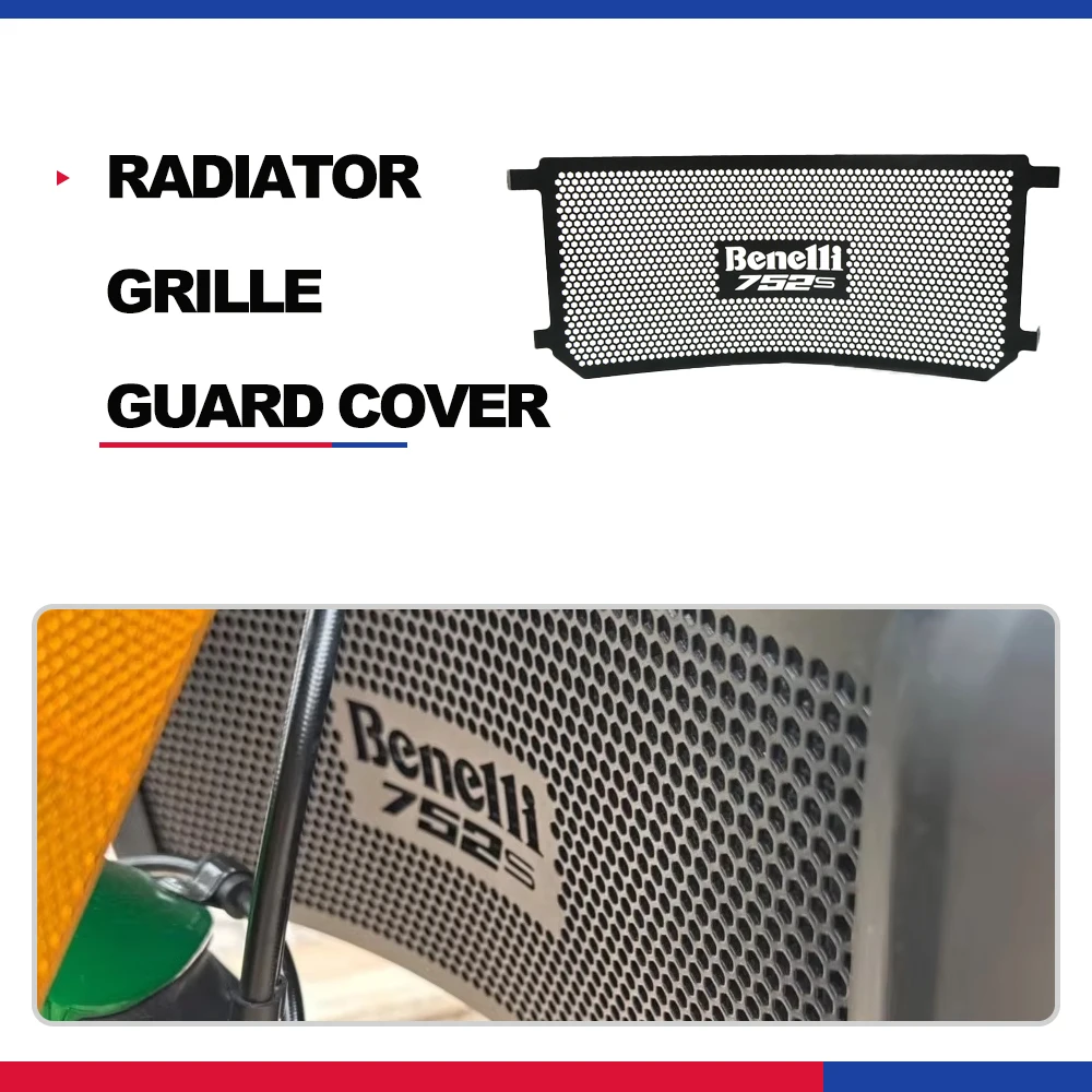 

Motorcycle Accessories Radiator Grille Guard Cover Protection Protector For Beneli 752s 752 S 2018 2019 2020 2021 2022 2023
