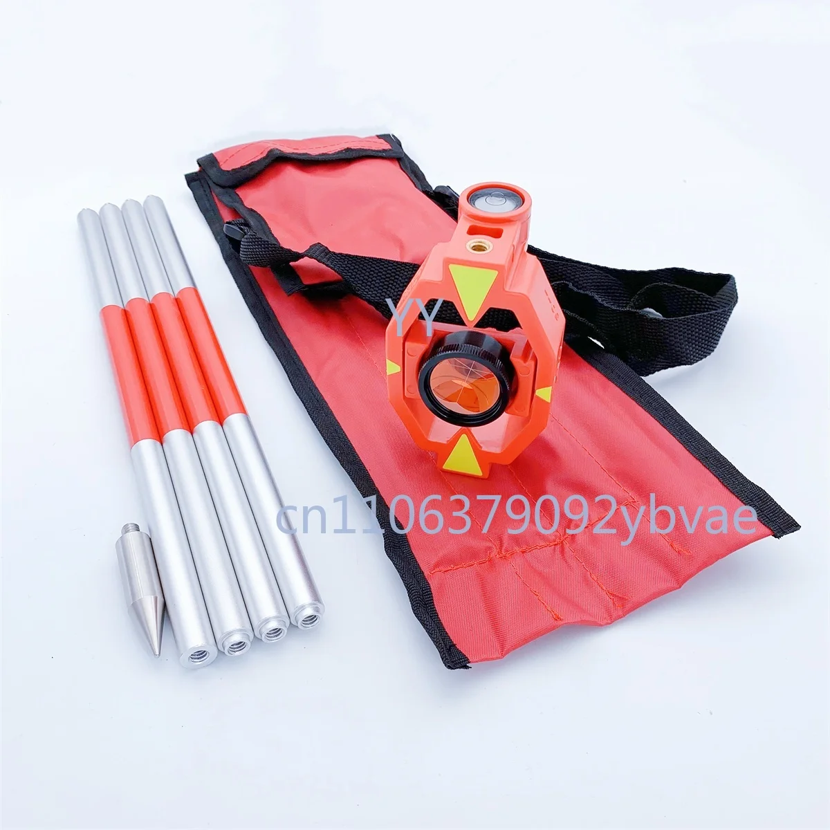 

Mini Prism GMP111 with 4 Poles for Total Station + 17.5 mm Offset or Prism Constant