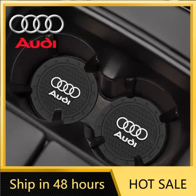 Новинка-2025-Набор-из-2-х-силиконовых-противоскользящих-подставок-для-автомобильных-подстаканников-из-ПВХ-для-audi-q5-q4-a4-a6-a7-a5-a3-q3-q2-a1-a8-tt-s1-s3-q7-sq5