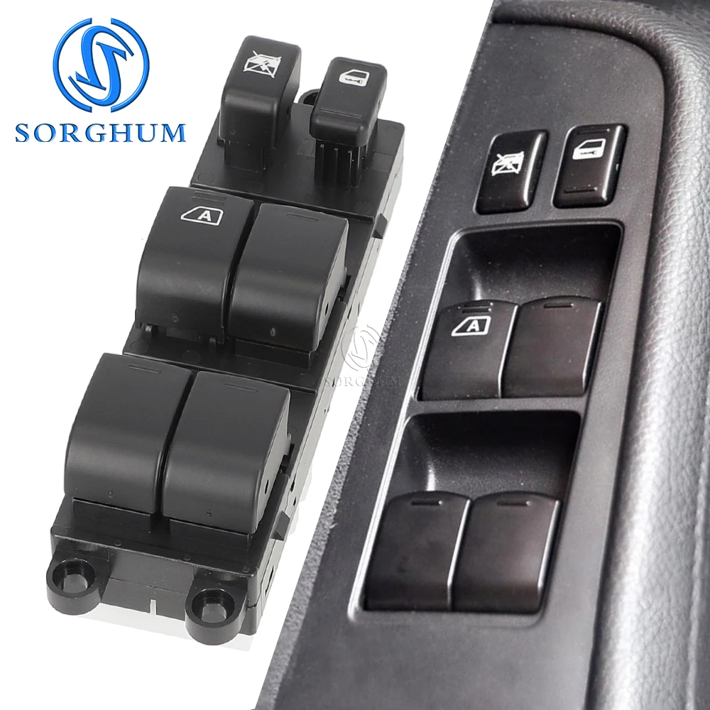

25401-1JY0A 25401-EL30A Front Left Driver Power Window Master Control Switch For Nissan Tiida Rogue Versa Pathfinder