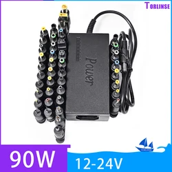 90W Universal AC Laptop Power Adapter 12V 15V 16V 18V 19V 4.5A 20V 24V Charger For Toshiba Hp Asus Acer Sony Lenovo