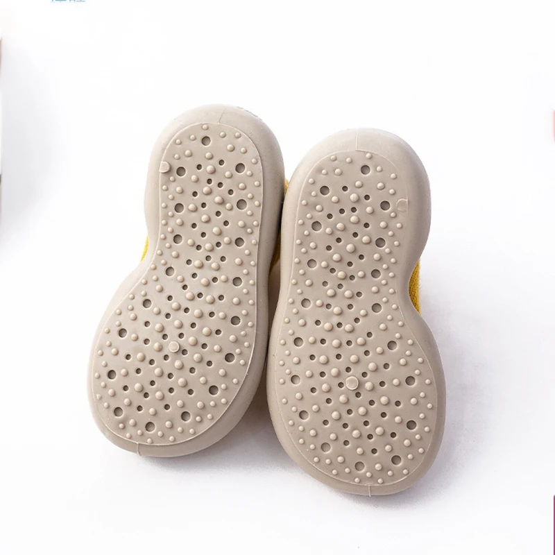 أحذية رياضية خفيفة الوزن قبل المشي للأطفال ، أحذية جوارب كلاسيكية للأطفال الصغار والأطفال ، نعل مطاطي ، أحذية أرضية مضادة للانزلاق ، 6 م-3 ص ، الربيع والخريف