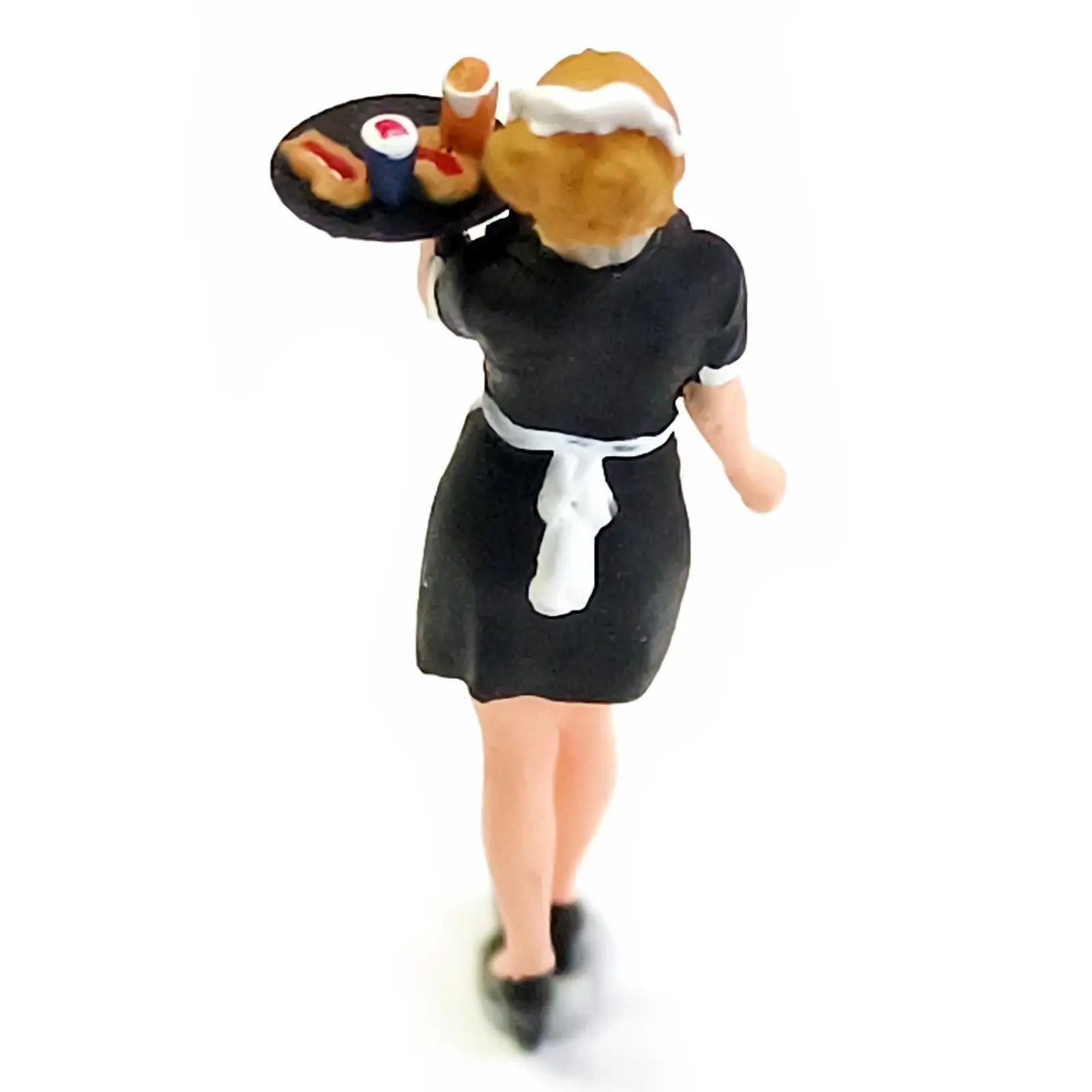 

Race Medal 1/64 Figures People Waiter Manger Miniature Scene Diorama S Scale