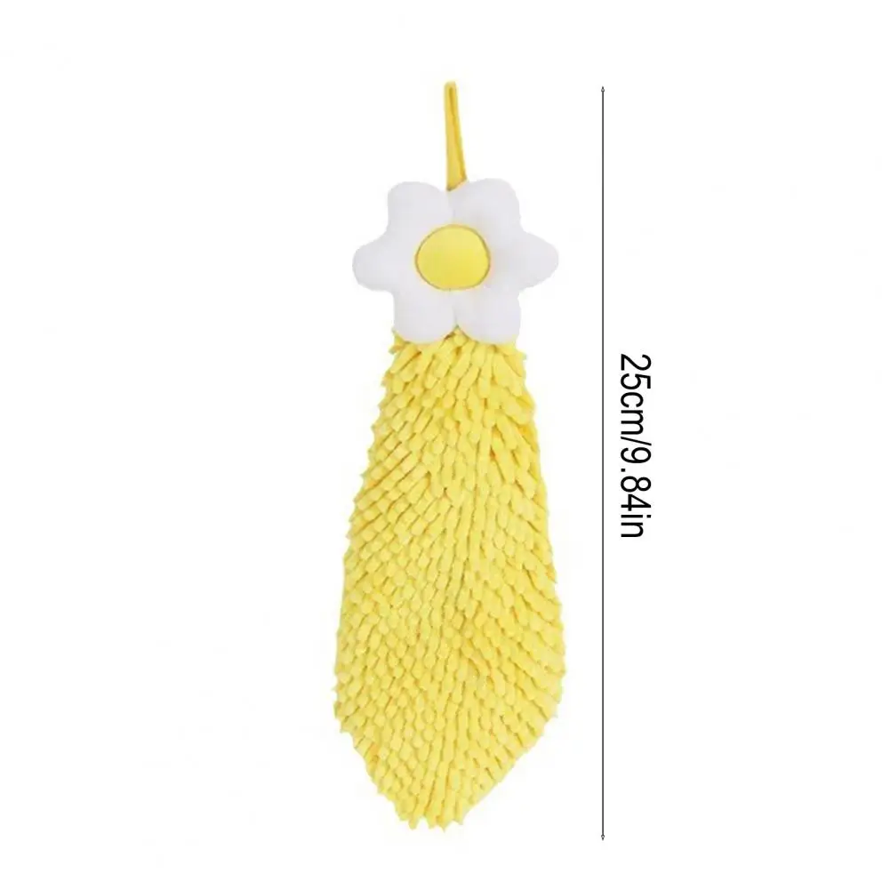 Compact Drying Towel Super Soft Hand Towels with Hanging Loop Quick-dry Absorbent Cloths for Kitchen Bathroom Gym Decorative