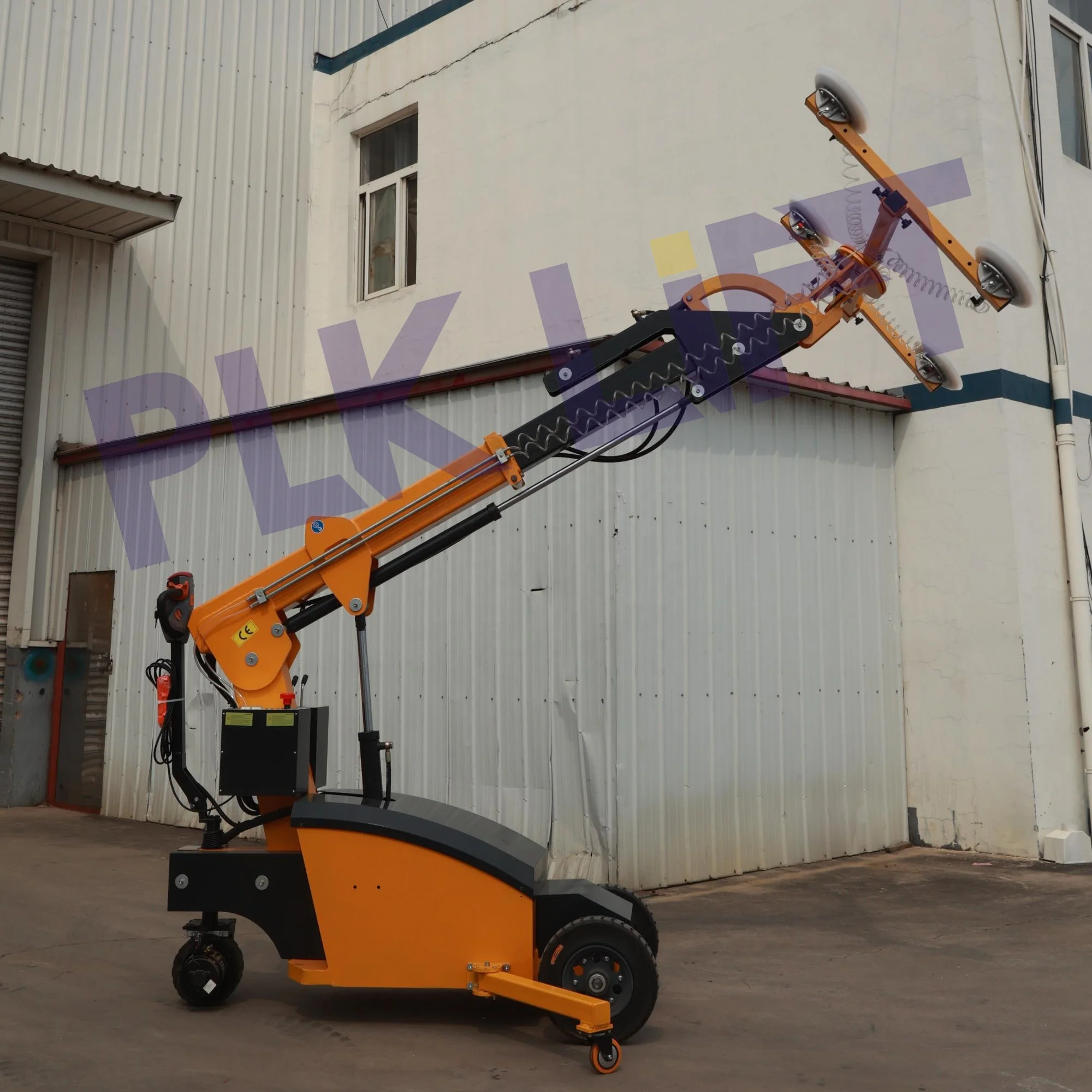 400KG High Quality Electric Vacuum Glass Crane Vacuum Lifter for Glass Installing Moving Handling