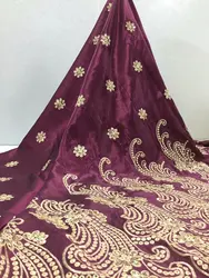 Nigerian George Lace Fabric 2023 High Quality African Lace Fabric George Wrapper Ladies Dress Material