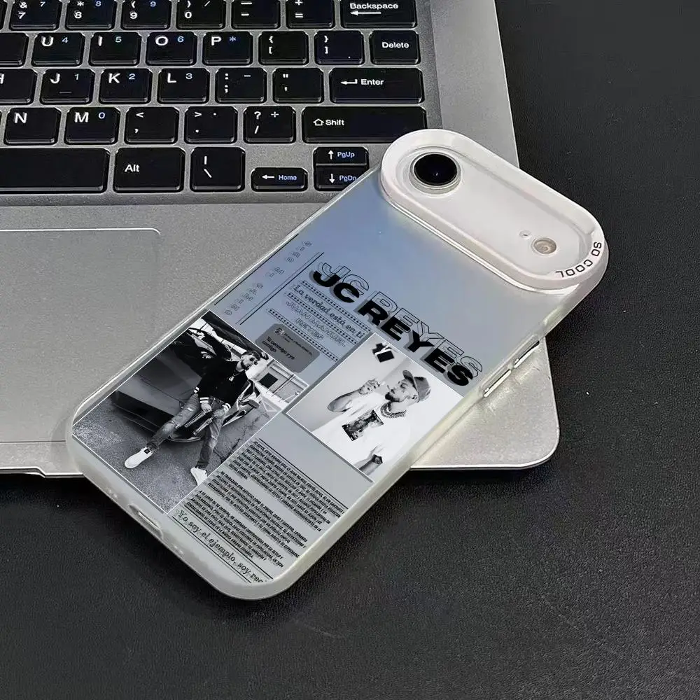 Jc r-eyes Tour cantante de rap Funda de teléfono para iPhone 17 16 15 14 13 12 11 Pro Max Air Matte Laser Aurora Funda a prueba de golpes
