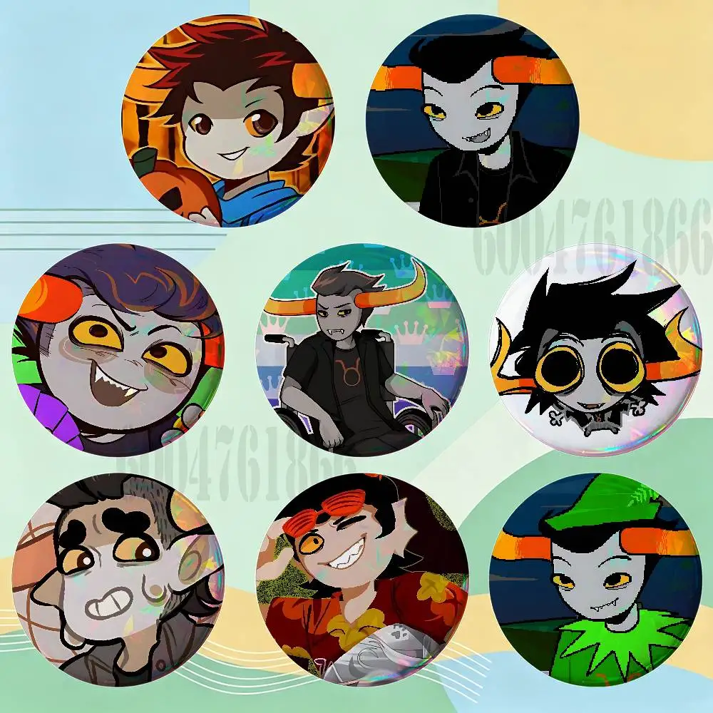 T-Tavros Nitram HD Print Badges Pretty Round Display Brooches IP merchandise 32mm 58mm 75mm 44mm 25mm