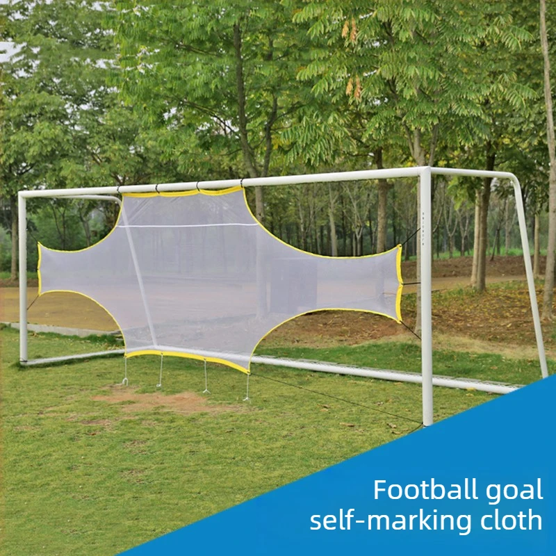 

Portable Football Goal Cloth Net Thicken Football Shooting Training Net Beginner Soccer Trainer Durable Footballs Equipments