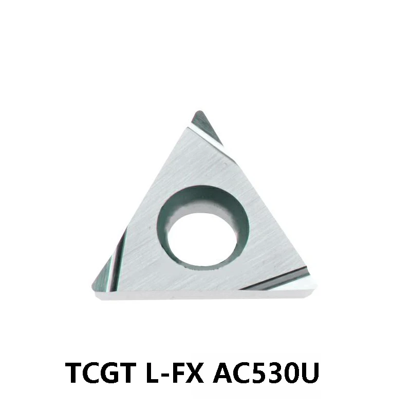 Original TCGT TCGT110204 L-W TCGT090202 L-FX TCGT110204L-W H1 T1200A Carbide Inserts CNC Lathe Cutter Tool TCGT090202L-FX AC530U