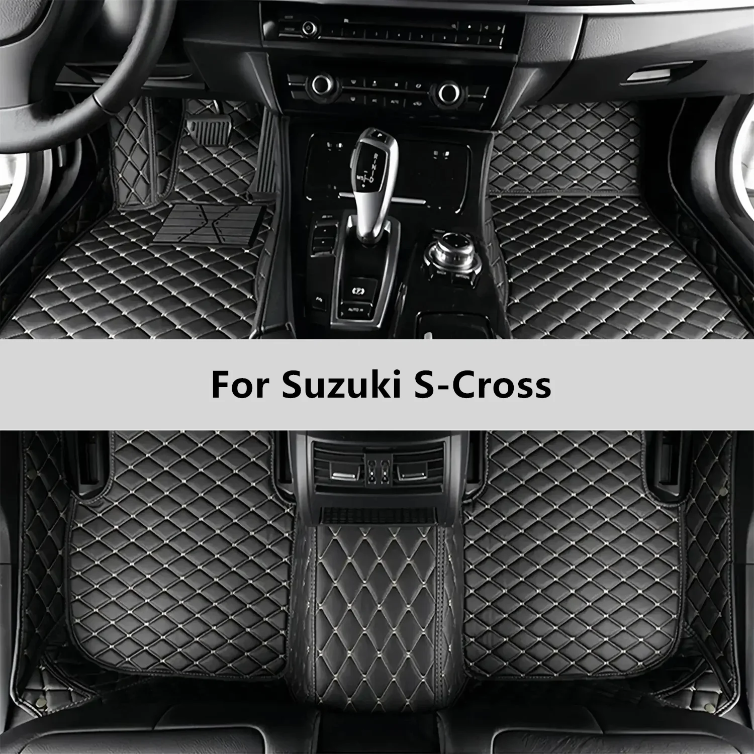 Custom Car Floor Mats For Suzuki S-Cross 2022 2023 2024 2025 2026 2027 2028 Floor Mat Car Mat Accessories Interior