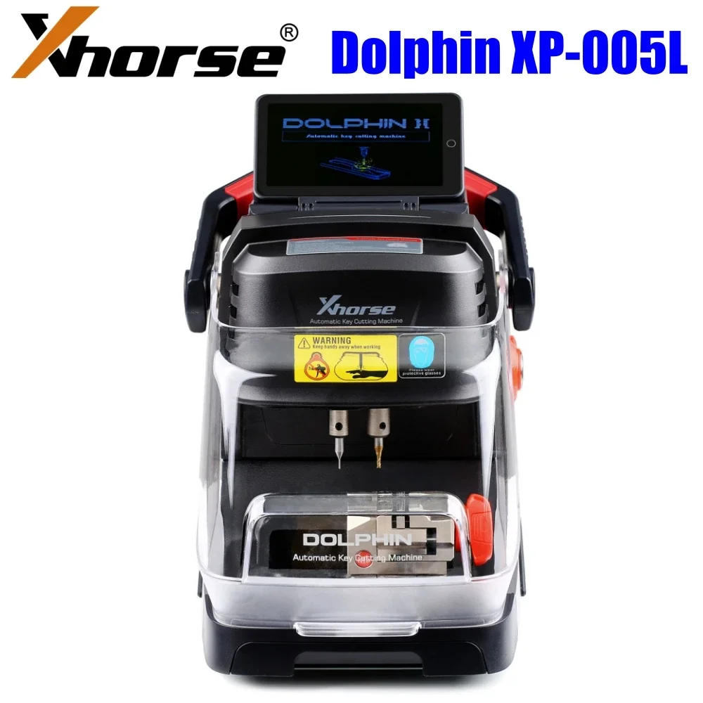 Xhorse Dolphin II XP-005L XP005L Automatic Portable Key Cutting Machine with Adjustable Screen and Built-in Battery