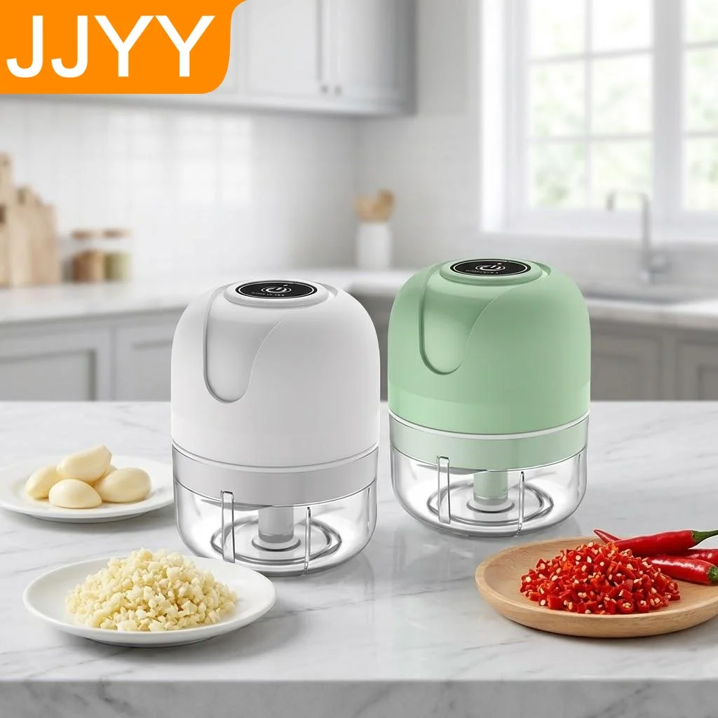 

Electric Garlic Chopper Portable USB Food Processor 100250ml Kitchen Gadgets Garlic Masher Crusher for Easy Cooking