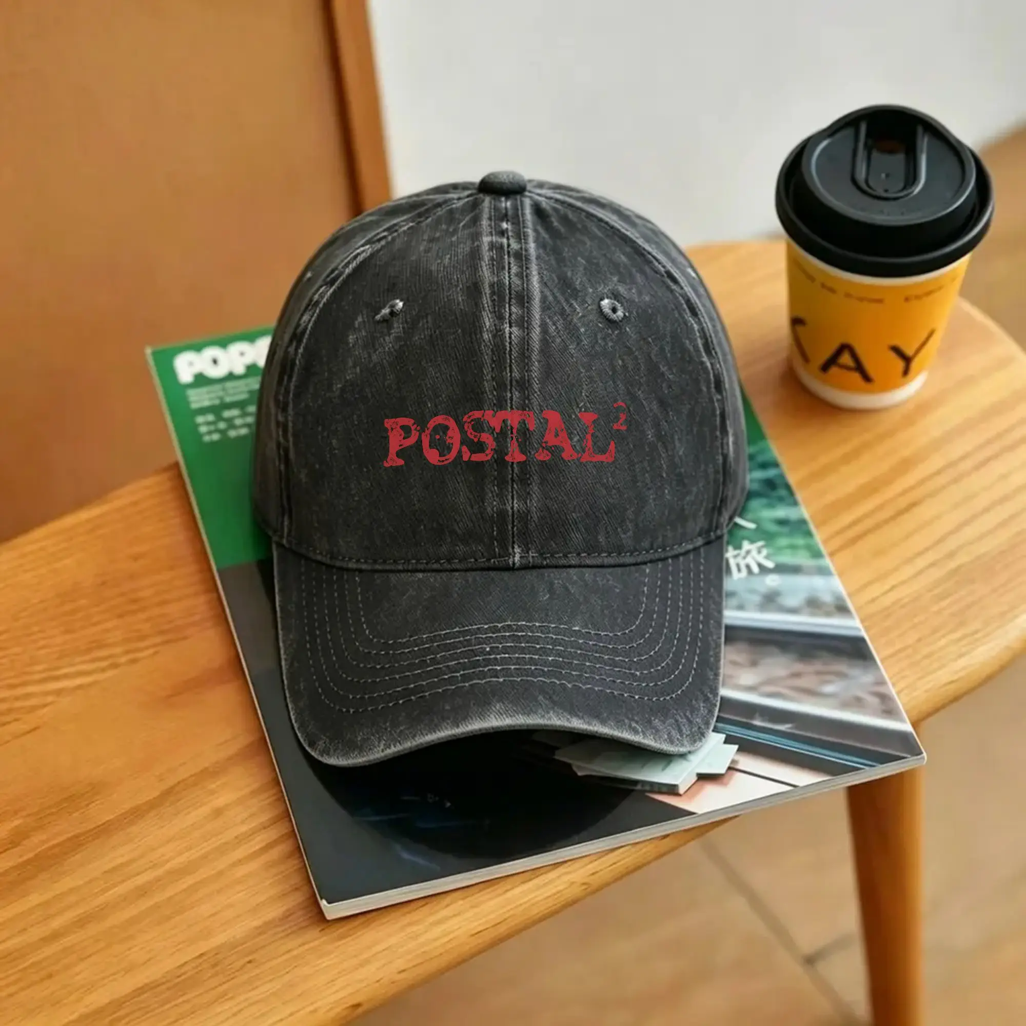 P-Postal Dude Casual Baseball Cap  Kpop Rock Trucker Hat Summer High Quality Female Male Design Baseball Caps