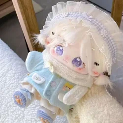 20cm Beige Hair Cotton Doll Toy, Cute and Cool Toy, Toy Set, Toys’ Clothes, Suitable for Anime Fans, Children’s Halloween Gifts