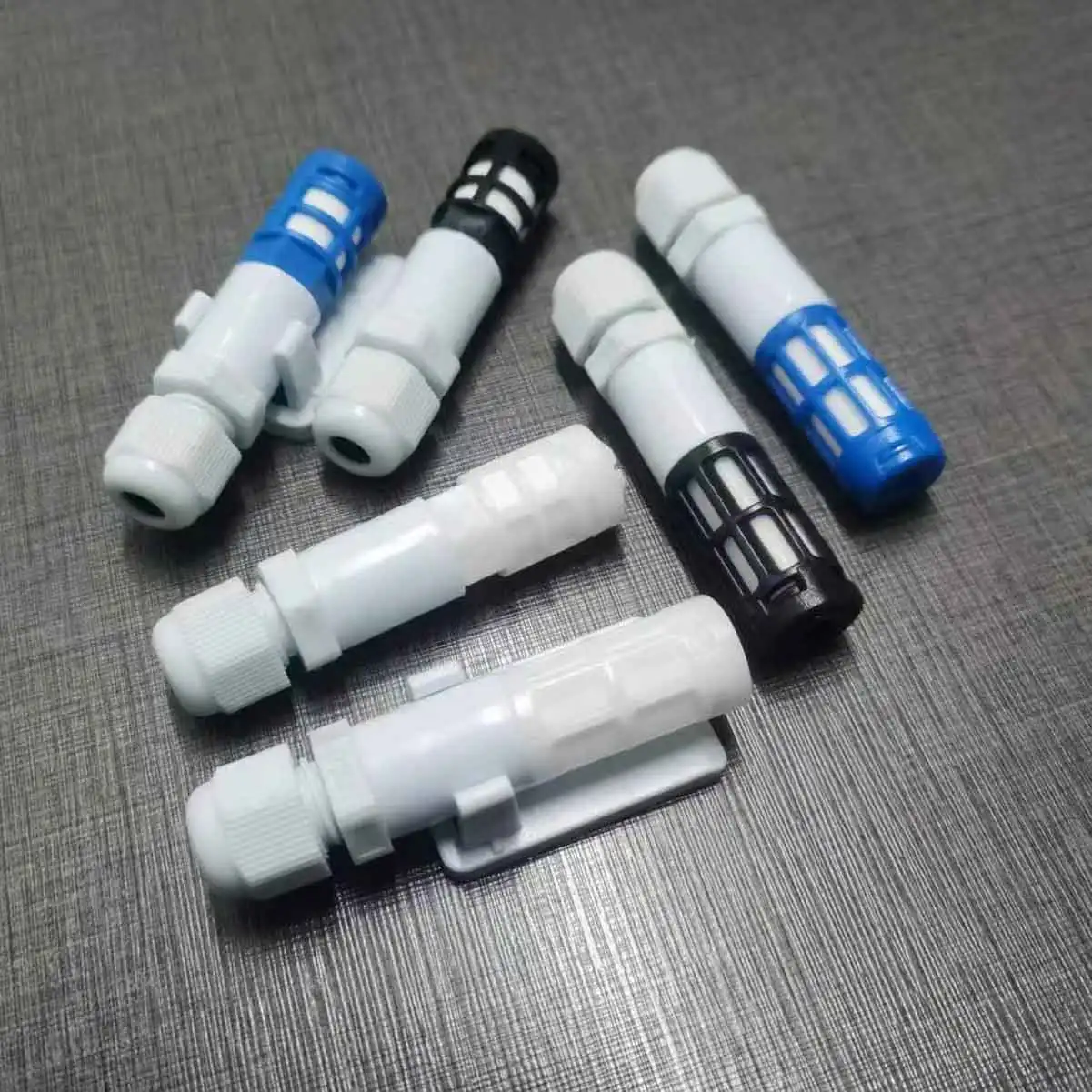 Plastic temperature and humidity sensor shell SHT20 30 35 protective outer casing dustproof waterproof module probe case