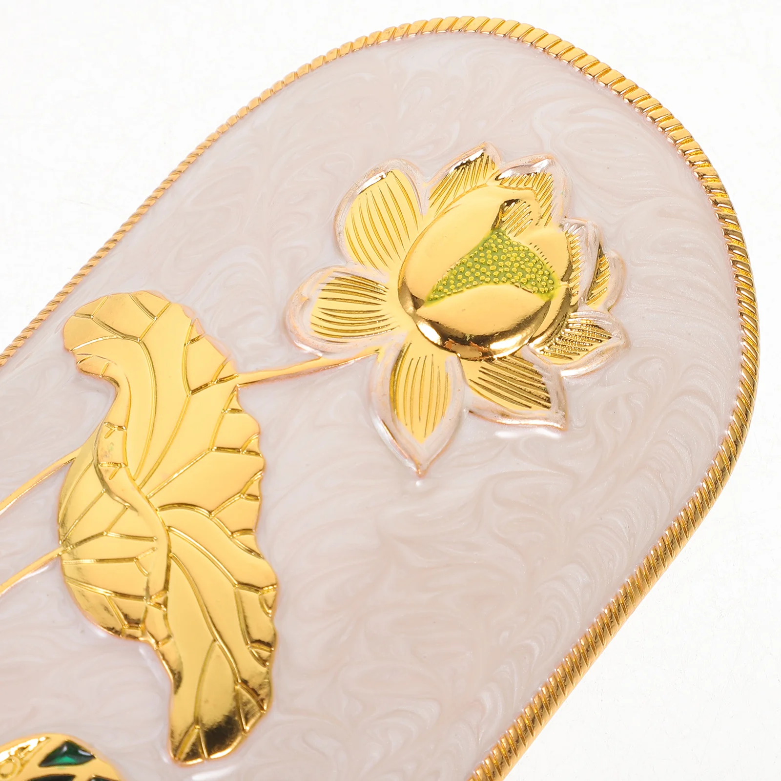 

1Set Chinese Tea Ceremony Accessory Exquisite Lotus Pattern Tea Shovel Spoon Practical Gift Teaware Supplies Utensils Holder