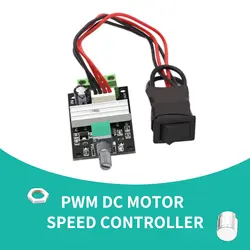 6V 12V 24V 28V 3A 80W DC Motor Speed Controller (PWM) Speed Adjustable Reversible Switch 1203BB DC Motor Driver Reversing