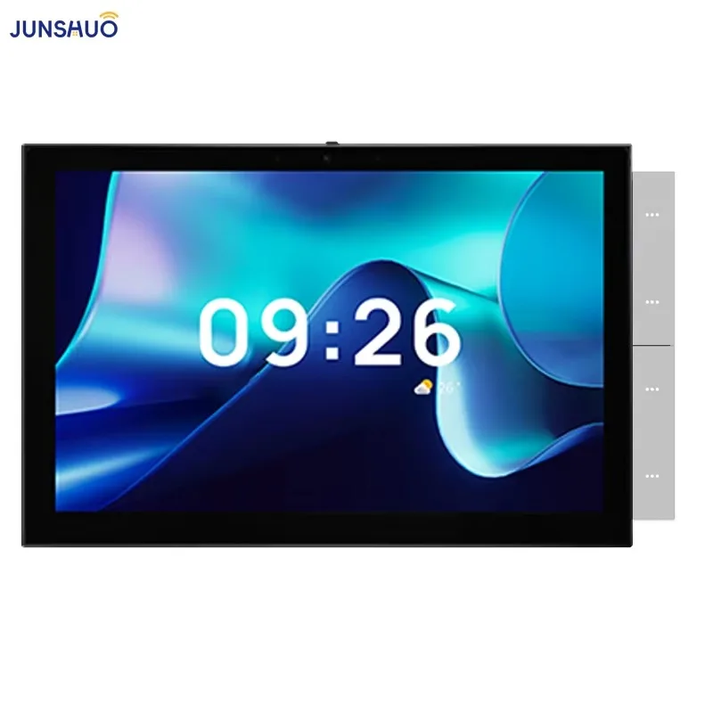 

[Горячая распродажа] 2025 10-дюймовый сенсорный экран, настенная центральная панель переключателей, многофункциональный шлюз для умного дома, приложение Zigbee Google Home