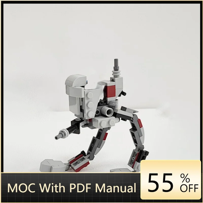 

75 шт. MOC Star Battle Series 75345 AT RT Walker Альтернативная сборка модели Строительный блок в сборе DIY игрушки Настроить подарки на день рождения