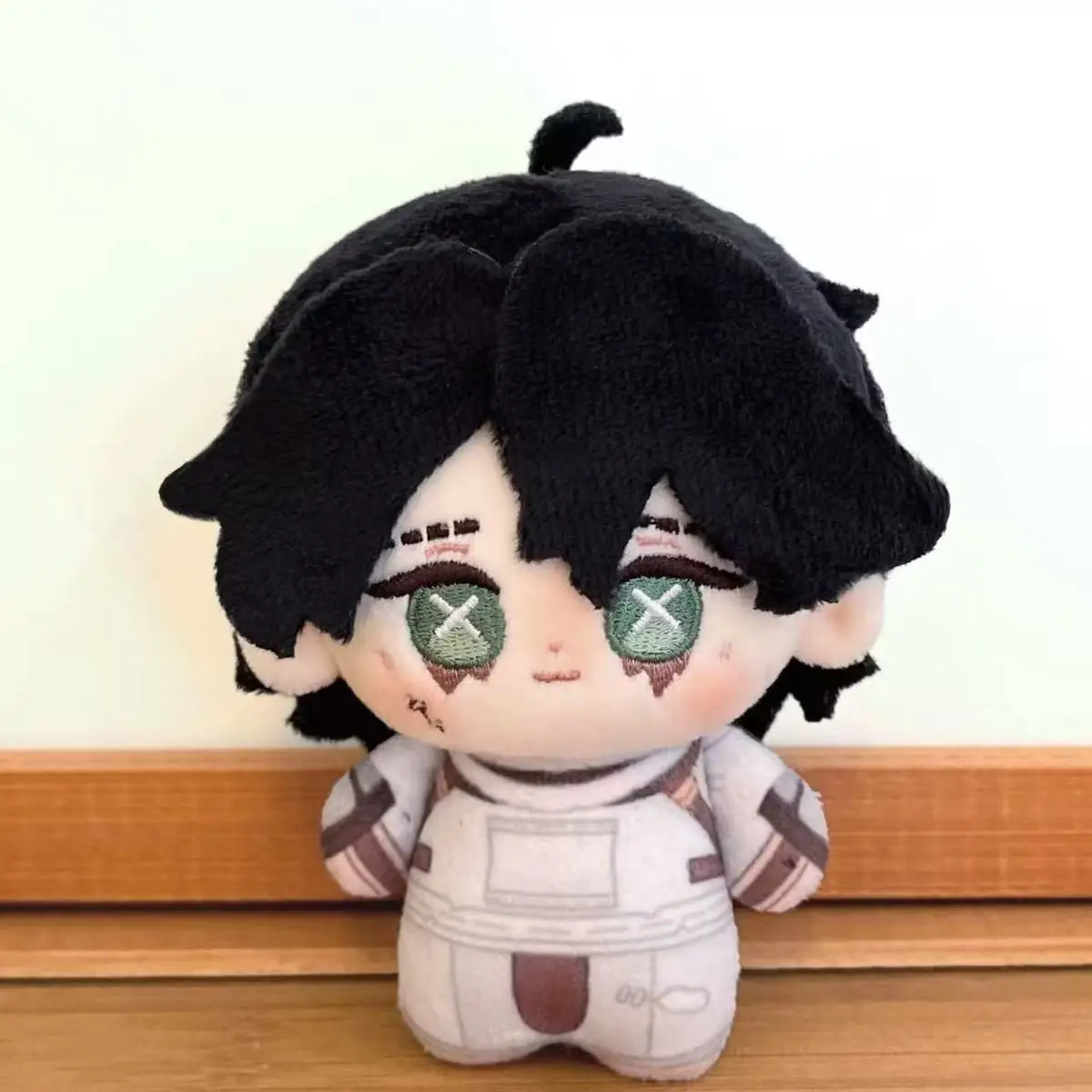 10cm Anime Game Identity V Patient Emil Plush Doll Psychologist Ada Mesmer Printed Starfish Nunu Dress-up Body Pendant Keychain