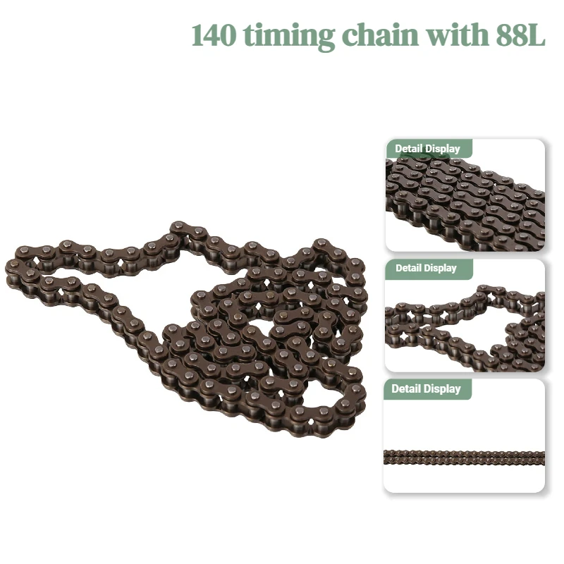 88 linkage 140 timing chain - a durable beach bike engine timing component for motorcycle maintenance