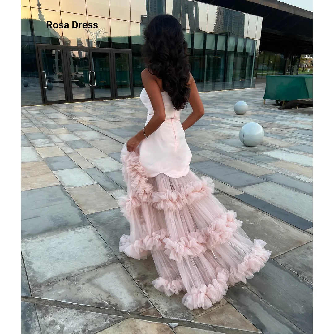 Line A Wedding Dresses for Special Occasions Multi-layer Women's Evening Dress for Weddings Sleeveless Ball Gown Dress Luxurious