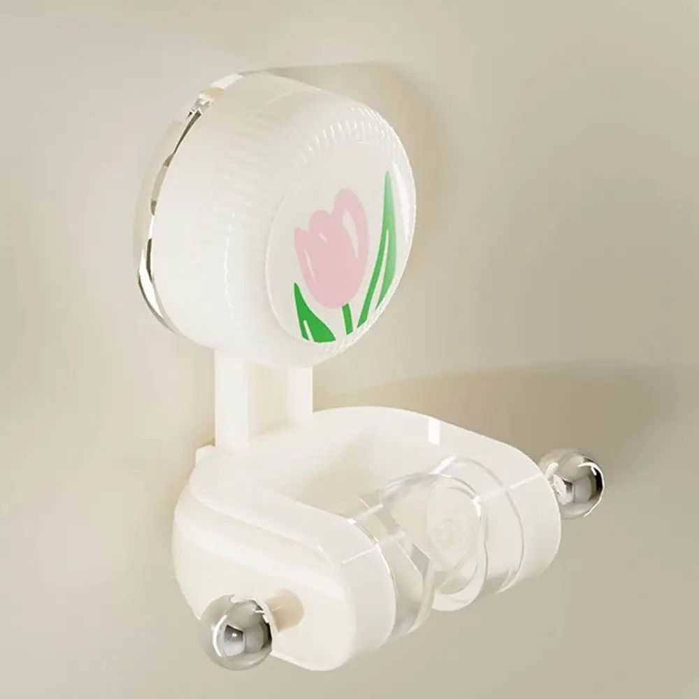 Portable Suction Cup Shower Head Holder Adjustable Cartoon Shower Head Mount Base Wall Mount Shower Bracket Bathroom Accessories - view 5