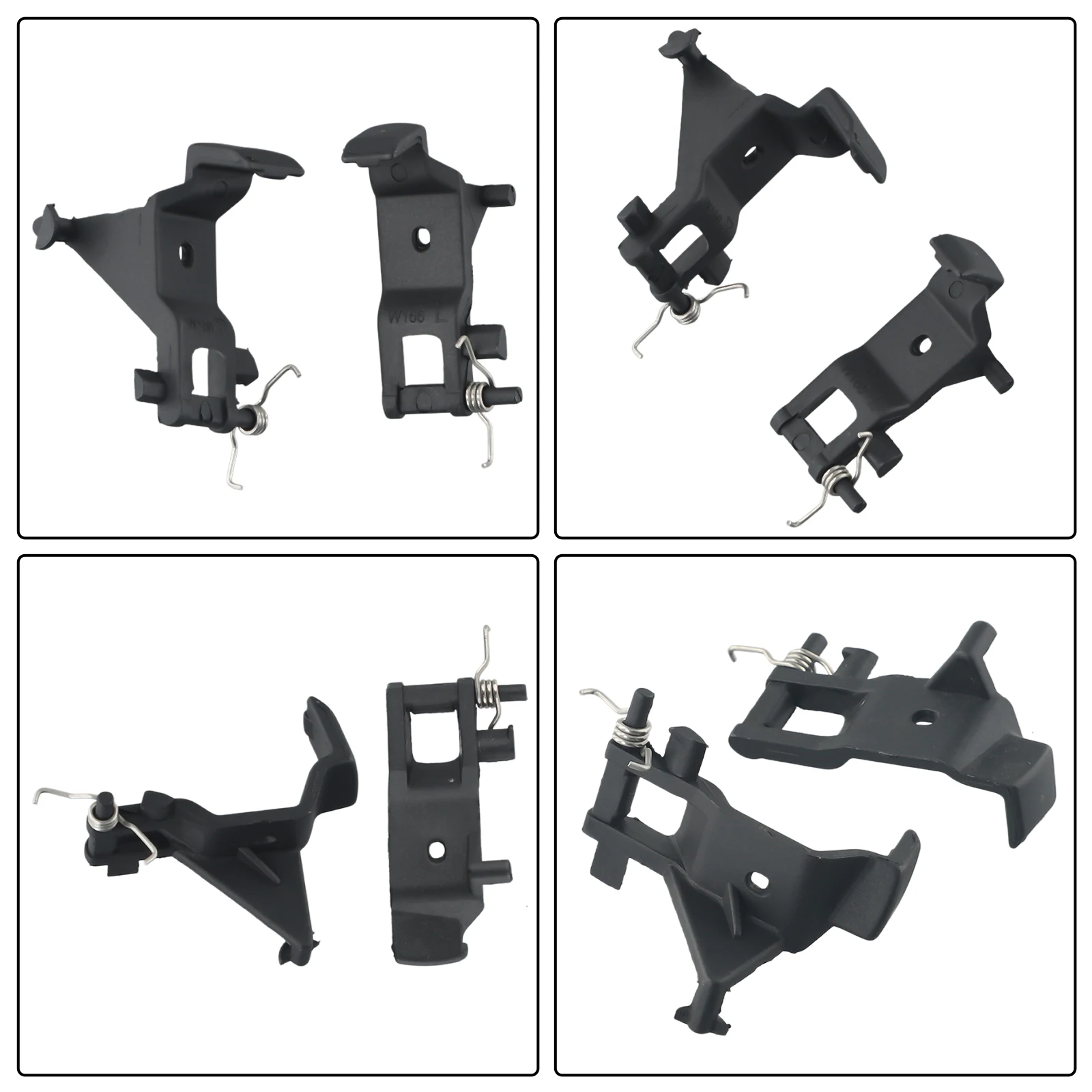 30) 2Pc L+R For MercedesBenz W166 W292 X166 GL Center Console Armrest Latch Clip High Reliability & Performance