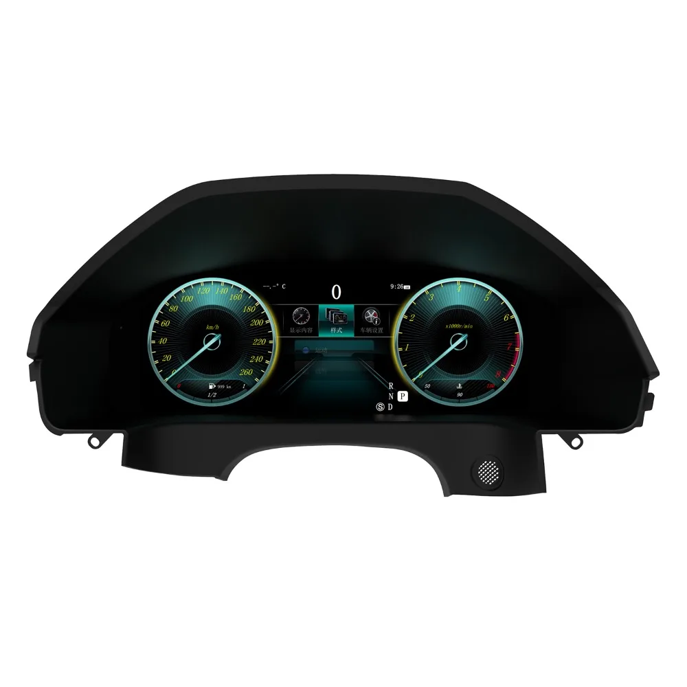 Ugode 12.3''LCD Digital Dashboard Cluster For Mercedes Benz E COUPE W212 NTG4.5  2014-2015 Virtual Cockpit Instrument Speedmeter