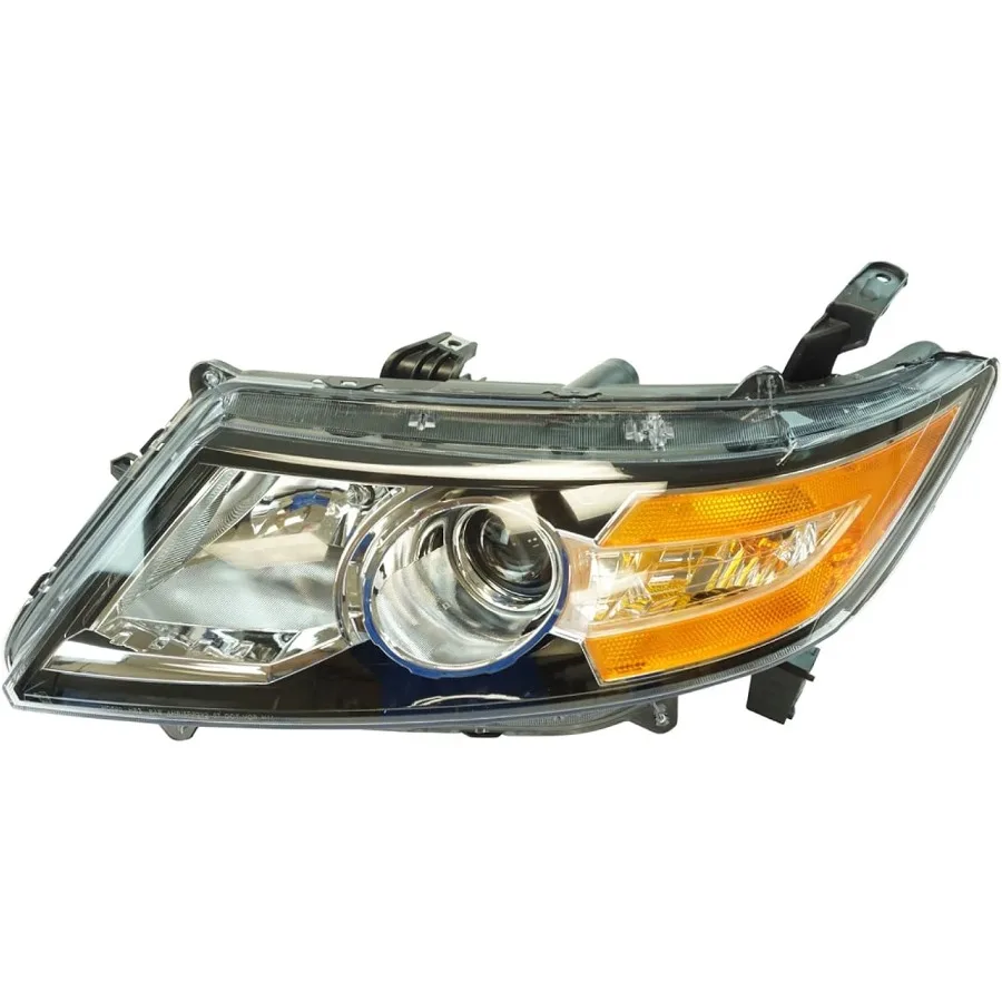 مجموعة مصابيح أمامية مكونة من قطعتين للسائق والركاب متوافقة مع هوندا أوديسي 20142017 سطوع معزز ودور