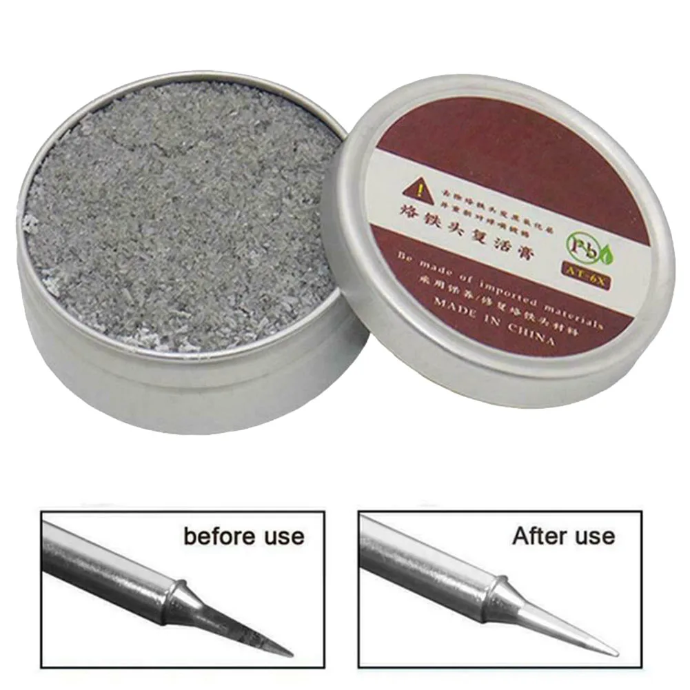Detersivo per saldatura 6g/15g Old Solder Iron Tip Tinner e Cleaner Best Clean parti di utensili ossidati accessori per strumenti di saldatura