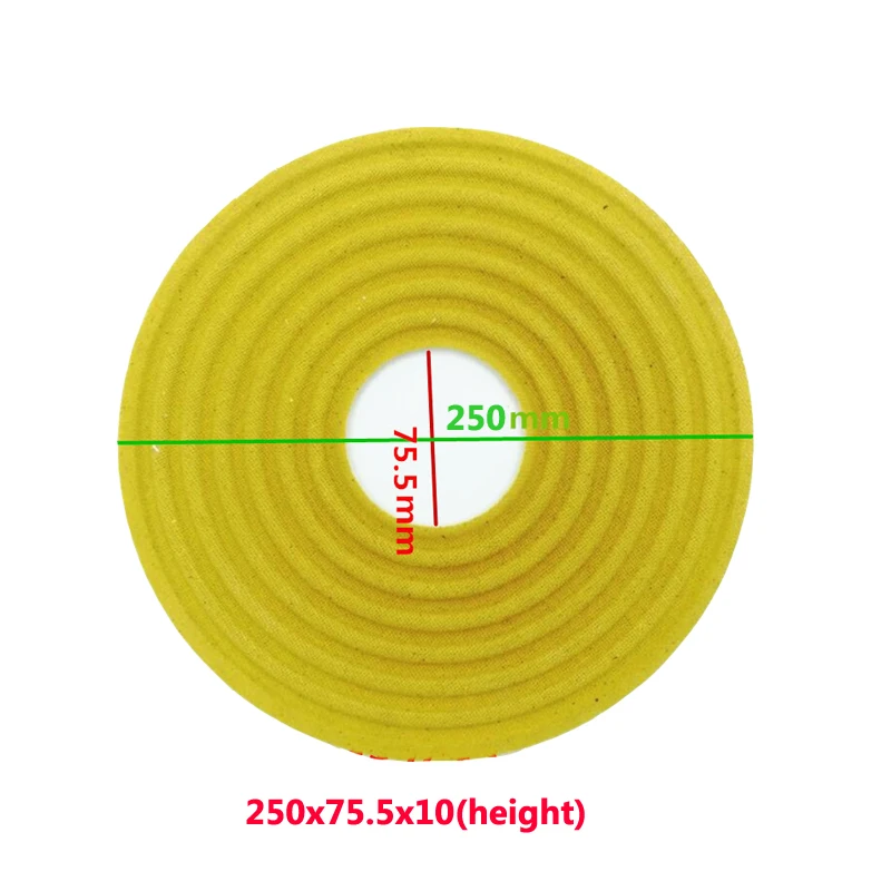 2pcs/Lot 250x75.5mm  Cloth Subwoofer Damper Shock Absorber HiFi Audio Speaker Spider 15/18/21inch